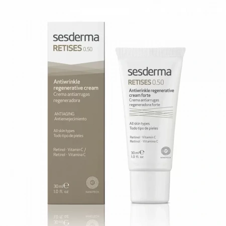 Омолаживающий крем от морщин с ретинолом Sesderma Retises 0,50 Antiwrinkle Regenerative Cream